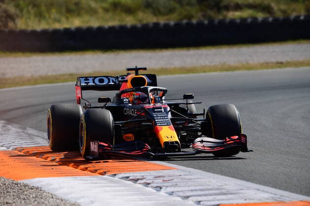 Formula 1 - Dutch Grand Prix - Qualifying Max Verstappen of Red Bull Racing Honda drive his RB16B single-seater during qualifying of Dutch Grand Prix, 13th round of Formula 1 World Championship, WM, Weltmeisterschaft in CM.com Circuit Zandvoort, North Holland, Netherlands, 4 September 2021 Zandvoort North Hollan Netherlands diodato-notitle210904_npNLR  Copyright: xAndreaxDiodatox