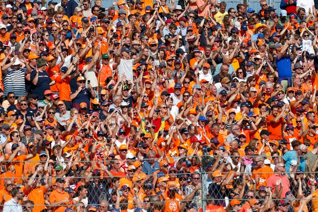 Fans, F1 Grand Prix of the Netherlands at Circuit Zandvoort on September 4, 2021 in Zandvoort, Netherlands Photo by HOCH ZWEI Zandvoort Netherlands