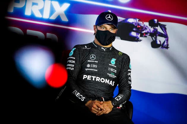 77 Valtteri Bottas FIN, Mercedes AMG Petronas F1 Team , F1 Grand Prix of the Netherlands at Circuit Zandvoort on September 4, 2021 in Zandvoort, Netherlands Photo by HOCH ZWEI Zandvoort Netherlands