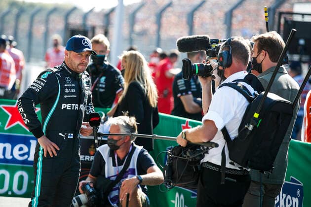 77 Valtteri Bottas FIN, Mercedes AMG Petronas F1 Team , F1 Grand Prix of the Netherlands at Circuit Zandvoort on September 4, 2021 in Zandvoort, Netherlands Photo by HOCH ZWEI Zandvoort Netherlands