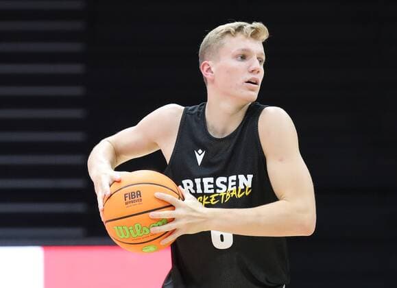 04 09 2021 Basketball Season 2021 2022 EMS Cup Preliminary Round Nürnberg Falcons Basketball Club NBC MHP RIESEN Ludwigsburg DaMa Johannes Patrick 6, MHP Riesen Ludwigsburg