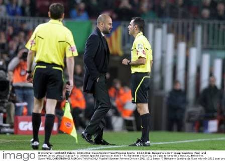 Football, Pep Guardiola and the referees