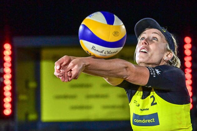 German Beach Volleyball Championships, Timmendorfer Strand, 04 09 2021 Beach Volleyball, Beach Volleyball, German Championships, Final, Silver for Karla Borger 2 Copyright: xBEAUTIFULxSPORTS TomxBlochx