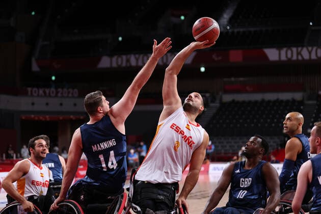 Alejandro Zarzuela Beltran (ESP), SEPTEMBER 5, 2021 - Wheelchair Basketball : Men s 3rd place match between between Spain - Great Britain during the Tokyo 2020 Paralympic Games at the Ariake Arena in Tokyo, Japan. Noxthirdxpartyxsales  (168628248)