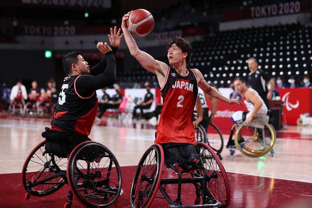 Tokyo 2020 Paralympics in 2021, wheelchair basketball, mens final, USA - Japan.