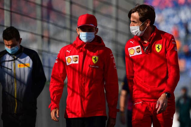 Formula 1 - Dutch Grand Prix - Driver Arrival Charles Leclerc of Scuderia Mission Winnow Ferrari arrive into the paddock before race of Dutch Grand Prix, 13th round of Formula 1 World Championship, WM, Weltmeisterschaft in CM.com Circuit Zandvoort, North Holland, Netherlands, 5 September 2021 Zandvoort North Hollan Netherlands diodato-notitle210905_npJCs  Copyright: xAndreaxDiodatox
