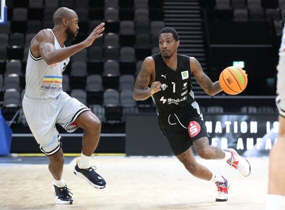 Basketball, EMS Cup, 3rd place match, Nürnberg Falcons - Science City Jena
