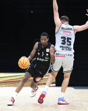 05 09 2021 Basketball Season 2021 2022 EMS Cup Game for 3rd Place Nürnberg Falcons Basketball Club NBC Science City Jena DaMa Dupree Mc Brayer 1, Nürnberg Falcons BC NBC Staphan Haukohl 35, Science City Jena