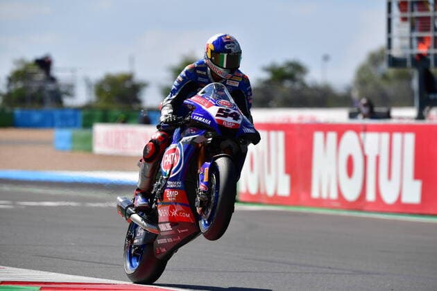Bilder des Jahres 2021, Sport 09 September Sport Themen der Woche KW35 Sport Bilder des Tages NÃ‚Â° 54 Toprak Razgatlioglu ( The Winner !) during Motul French Round - FIM Superbike World Championship, WM, Weltmeisterschaft 2021 - Race2, World SuperBike - SBK in Magny-Cours, France, September 05 2021  Copyright: xOttoxMorettix xIPAx xx 0