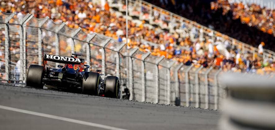 ZANDVOORT Max Verstappen Red Bull Racing during the Dutch Grand Prix at the Zandvoort circuit REMKO DE WAAL Grand Prix xVIxANPxSportx xxANPxIVx 436903975
