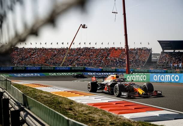 ZANDVOORT Max Verstappen Red Bull Racing during the Dutch Grand Prix at the Zandvoort circuit REMKO DE WAAL Grand Prix xVIxANPxSportx xxANPxIVx 436905570