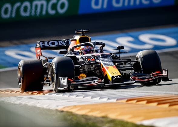 ZANDVOORT Max Verstappen Red Bull Racing during the Dutch Grand Prix at the Zandvoort circuit REMKO DE WAAL Grand Prix xVIxANPxSportx xxANPxIVx 436906368