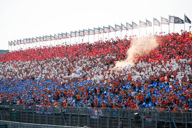 Fans, F1 Grand Prix of the Netherlands at Circuit Zandvoort on September 5, 2021 in Zandvoort, Netherlands Photo by HOCH ZWEI Zandvoort Netherlands