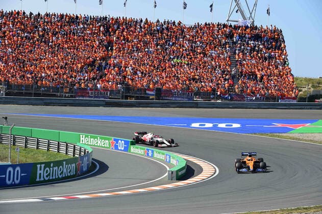 Formula 1 - Dutch Grand Prix - Race Daniel Ricciardo of McLaren F1 Team drive his MCL35M single-seater during race of Dutch Grand Prix, 13th round of Formula 1 World Championship, WM, Weltmeisterschaft in CM.com Circuit Zandvoort, North Holland, Netherlands, 5 September 2021 Zandvoort North Hollan Netherlands diodato-notitle210905_npvlL  Copyright: xAndreaxDiodatox