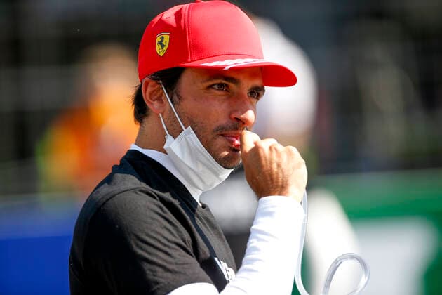 55 Carlos Sainz ESP, Scuderia Ferrari Mission Winnow , F1 Grand Prix of the Netherlands at Circuit Zandvoort on September 5, 2021 in Zandvoort, Netherlands Photo by HOCH ZWEI Zandvoort Netherlands