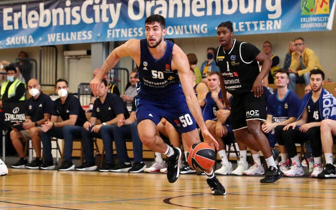 Yovel Zoosman single image clipping action sports basketball test game BBL Bundesliga men season 2021 2022 05 09 2021 ALBA Berlin vs Bakken Bears