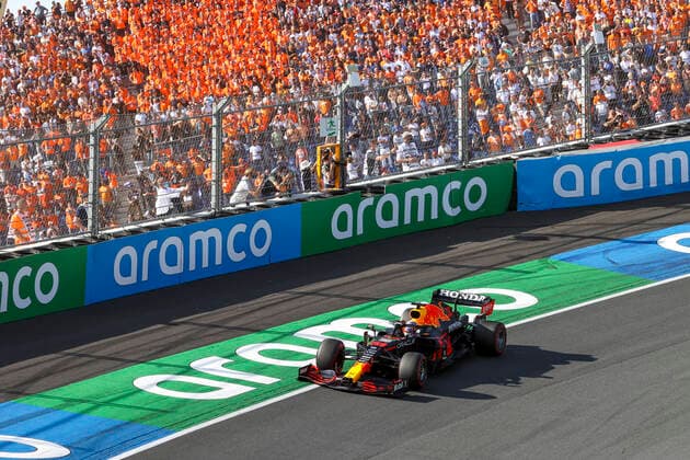 33 Max Verstappen NED, Red Bull Racing , F1 Grand Prix of the Netherlands at Circuit Zandvoort on September 5, 2021 in Zandvoort, Netherlands Photo by HOCH ZWEI Zandvoort Netherlands