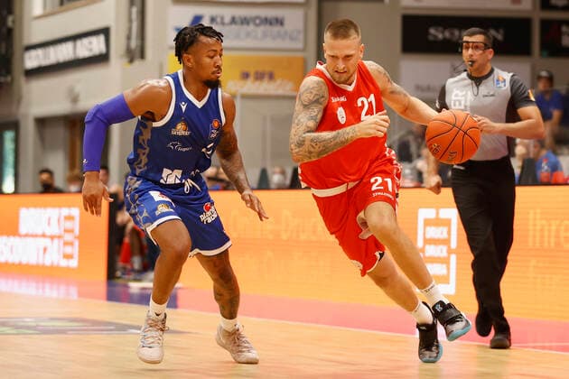 Basketball, Rewe Cup, Final, Fraport Skyliners Frankfurt - s.Oliver Würzburg