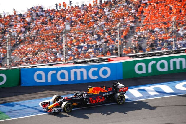 33 Max Verstappen NED, Red Bull Racing , F1 Grand Prix of the Netherlands at Circuit Zandvoort on September 5, 2021 in Zandvoort, Netherlands Photo by HOCH ZWEI Zandvoort Netherlands