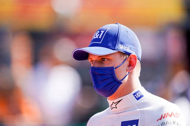 September 5, 2021, Zandvoort, The Netherlands: MICK SCHUMACHER of Germany and Haas F1 Team is seen on the starting grid before the 2021 FIA Formula 1 Dutch Grand Prix at Circuit Zandvoort in Zandvoort, The Netherlands. Zandvoort The Netherlands - ZUMAg147 20210905_zap_g147_038 Copyright: xJamesxGasperottix