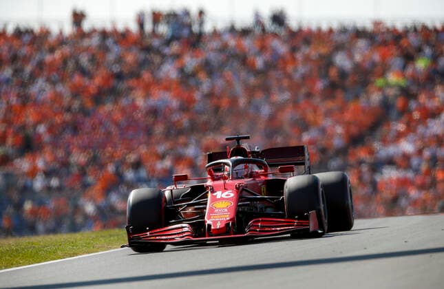 16 Charles Leclerc MON, Scuderia Ferrari Mission Winnow , F1 Grand Prix of the Netherlands at Circuit Zandvoort on September 5, 2021 in Zandvoort, Netherlands Photo by HOCH ZWEI Zandvoort Netherlands