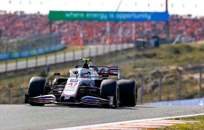 47 Mick Schumacher GER, Haas F1 Team , F1 Grand Prix of the Netherlands at Circuit Zandvoort on September 5, 2021 in Zandvoort, Netherlands Photo by HOCH ZWEI Zandvoort Netherlands