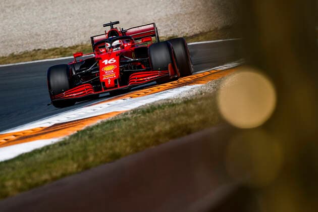 16 Charles Leclerc MON, Scuderia Ferrari Mission Winnow , F1 Grand Prix of the Netherlands at Circuit Zandvoort on September 5, 2021 in Zandvoort, Netherlands Photo by HOCH ZWEI Zandvoort Netherlands