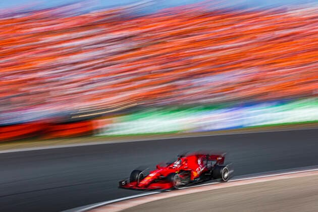 16 Charles Leclerc MON, Scuderia Ferrari Mission Winnow , F1 Grand Prix of the Netherlands at Circuit Zandvoort on September 5, 2021 in Zandvoort, Netherlands Photo by HOCH ZWEI Zandvoort Netherlands