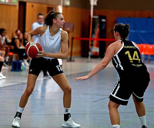 Basketball, Ladies Test Match, Medical Instinct Violets BG74 Götttingen - USV Jena