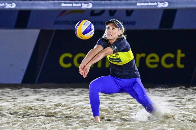 German Beach Volleyball Championships, Timmendorfer Strand, 04 09 2021 Beach Volleyball, Beach Volleyball, German Championships, Final, Silver for Karla Borger 2 Copyright: xBEAUTIFULxSPORTS TomxBlochx