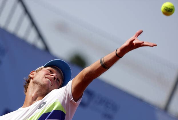 TENNIS - ATP, Tennis Herren NOE Open TULLN,AUSTRIA,06.SEP.21 - TENNIS - ATP Challenger Tour, NOE Open. Image shows Neil Oberleitner (AUT).  GEPAxpictures xWalterxLuger