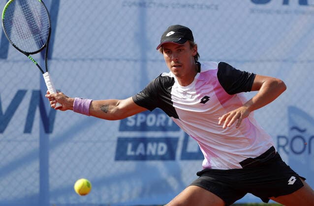 TENNIS - ATP, Tennis Herren NOE Open TULLN,AUSTRIA,06.SEP.21 - TENNIS - ATP Challenger Tour, NOE Open. Image shows Matteo Martineau (FRA).  GEPAxpictures xWalterxLuger