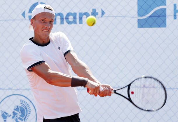 TENNIS - ATP, Tennis Herren NOE Open TULLN,AUSTRIA,06.SEP.21 - TENNIS - ATP Challenger Tour, NOE Open. Image shows Jiri Lehecka (CZE).  GEPAxpictures xWalterxLuger