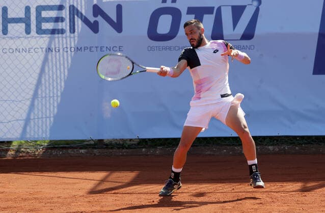 TENNIS - ATP, Tennis Herren NOE Open TULLN,AUSTRIA,06.SEP.21 - TENNIS - ATP Challenger Tour, NOE Open. Image shows Damir Dzumhur (BIH).  GEPAxpictures xWalterxLuger