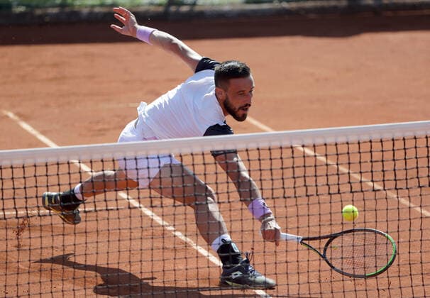 TENNIS - ATP, Tennis Herren NOE Open TULLN,AUSTRIA,06.SEP.21 - TENNIS - ATP Challenger Tour, NOE Open. Image shows Damir Dzumhur (BIH).  GEPAxpictures xWalterxLuger