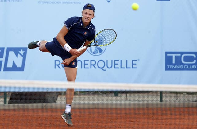 TENNIS - ATP, Tennis Herren NOE Open TULLN,AUSTRIA,07.SEP.21 - TENNIS - ATP Challenger Tour, NOE Open. Image shows Holger Vitus Nodskov Rune (DEN).  GEPAxpictures xWalterxLuger