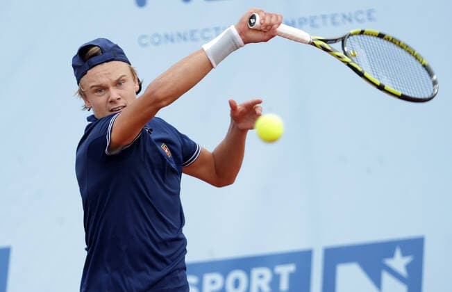 TENNIS - ATP, Tennis Herren NOE Open TULLN,AUSTRIA,07.SEP.21 - TENNIS - ATP Challenger Tour, NOE Open. Image shows Holger Vitus Nodskov Rune (DEN).  GEPAxpictures xWalterxLuger
