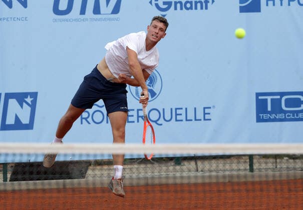 TENNIS - ATP, Tennis Herren NOE Open TULLN,AUSTRIA,07.SEP.21 - TENNIS - ATP Challenger Tour, NOE Open. Image shows Filip Misolic (AUT).  GEPAxpictures xWalterxLuger