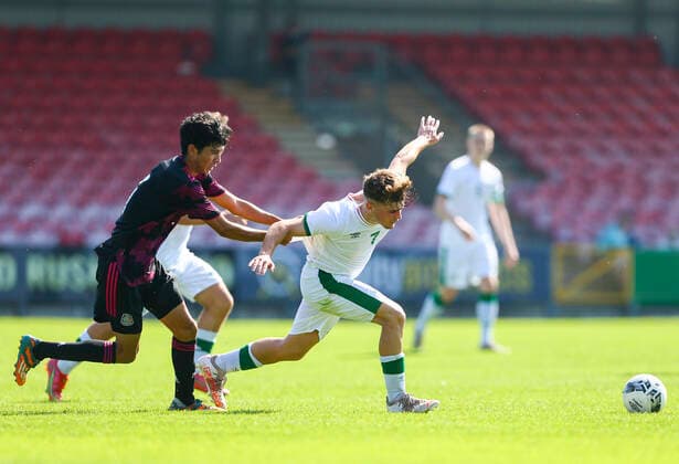 Football, U17, Mexico - Ireland