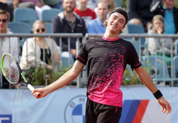 TENNIS - ATP, Tennis Herren NOE Open TULLN,AUSTRIA,07.SEP.21 - TENNIS - ATP Challenger Tour, NOE Open. Image shows the disappointment of Lukas Neumayer (AUT).  GEPAxpictures xWalterxLuger