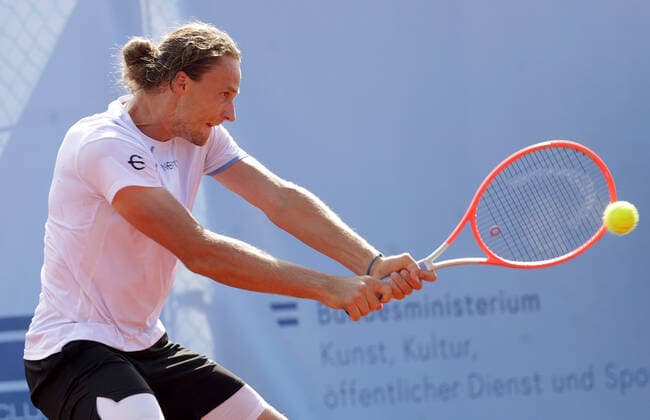 TENNIS - ATP, Tennis Herren NOE Open TULLN,AUSTRIA,07.SEP.21 - TENNIS - ATP Challenger Tour, NOE Open. Image shows Jozef Kovalik (SVK).  GEPAxpictures xWalterxLuger