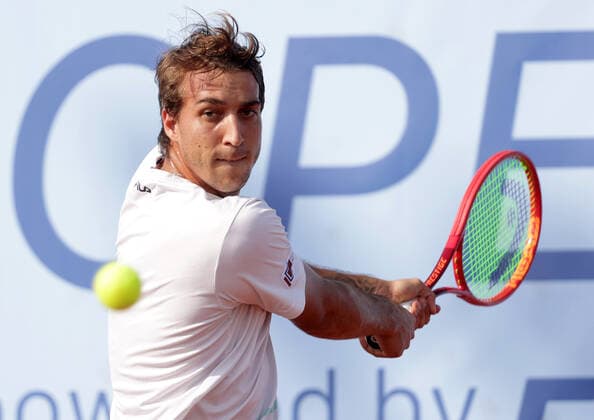 TENNIS - ATP, Tennis Herren NOE Open TULLN,AUSTRIA,07.SEP.21 - TENNIS - ATP Challenger Tour, NOE Open. Image shows Felipe Meligeni Rodrigues Alves (BRA).  GEPAxpictures xWalterxLuger