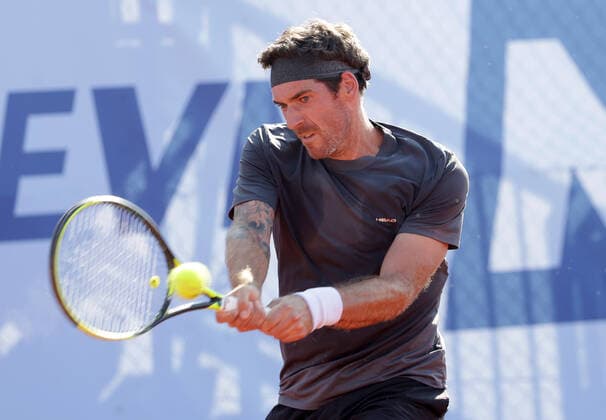 TENNIS - ATP, Tennis Herren NOE Open TULLN,AUSTRIA,07.SEP.21 - TENNIS - ATP Challenger Tour, NOE Open. Image shows Gerald Melzer (AUT).  GEPAxpictures xWalterxLuger
