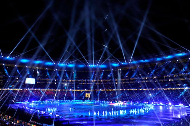 Football World Cup 2010 Final Netherlands Spain 11 7 2010 in Johannesburg Closing ceremony at Soccer City Stadium HM