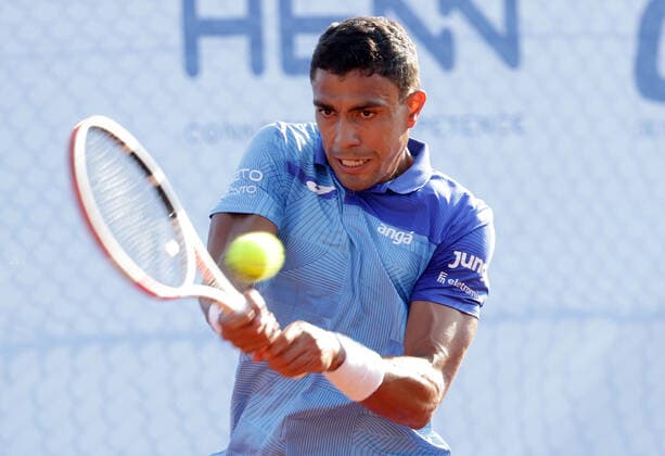 TENNIS - ATP, Tennis Herren NOE Open TULLN,AUSTRIA,07.SEP.21 - TENNIS - ATP Challenger Tour, NOE Open. Image shows Thiago Monteiro (BRA).  GEPAxpictures xWalterxLuger