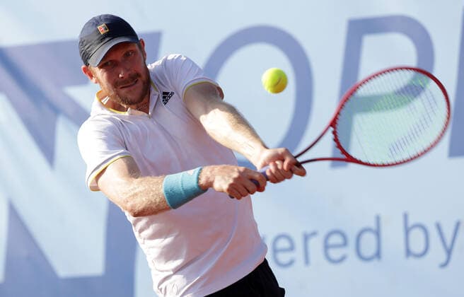 TENNIS - ATP, Tennis Herren NOE Open TULLN,AUSTRIA,07.SEP.21 - TENNIS - ATP Challenger Tour, NOE Open. Image shows Matthias Bachinger (AUT).  GEPAxpictures xWalterxLuger
