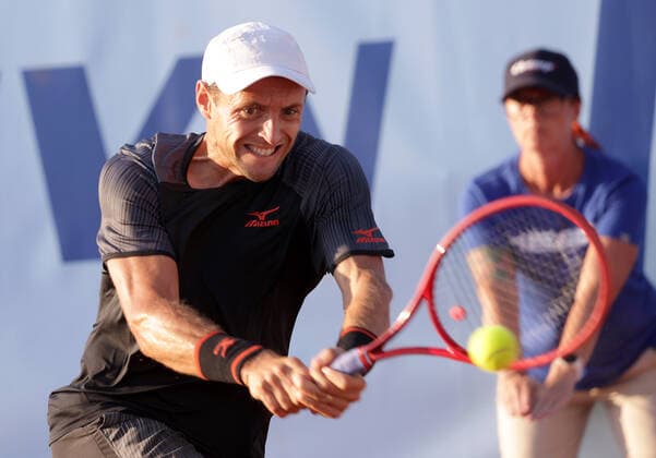 TENNIS - ATP, Tennis Herren NOE Open TULLN,AUSTRIA,07.SEP.21 - TENNIS - ATP Challenger Tour, NOE Open. Image shows Uladzimir Ignatik (BLR).  GEPAxpictures xWalterxLuger