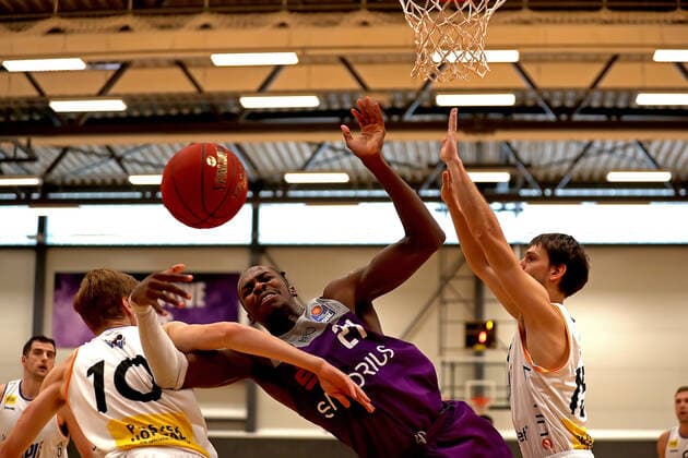 Basketball, Test match, BG Göttingen - Okapi Aalst