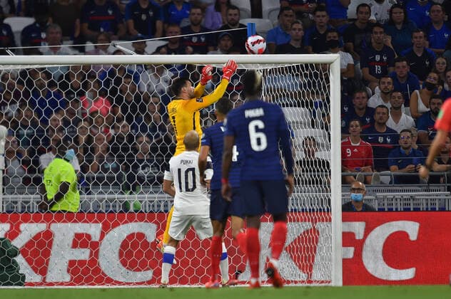 Hugo Lloris (france) v FOOTBALL : France vs Finlande - Qualifications - Coupe du Monde 2022 - 07 09 2021 FredericChambert Panoramic 