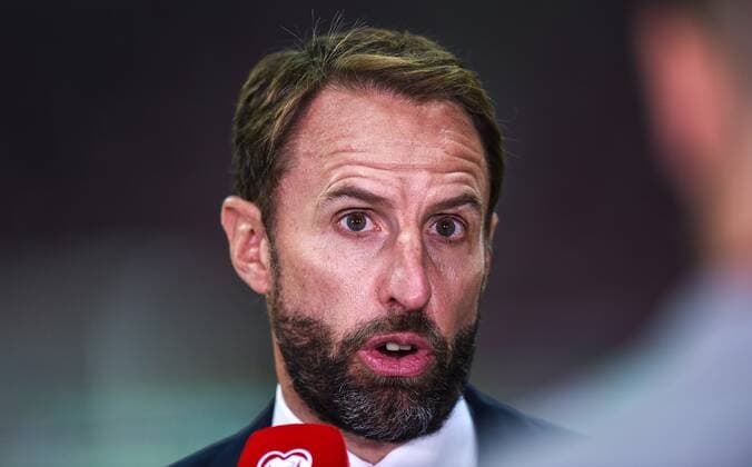 2021.09.08 Warszawa Pilka nozna, Reprezentacja, Eliminacje Mistrzostw Swiata Katar 2022 Polska - Anglia N z Gareth Southgate Foto Rafal Rusek PressFocus 2021.09.08 Warsaw Football, world cup qualification qatar 2022 Poland - England Gareth Southgate Credit: Rafal Rusek PressFocus NEWSPIX.PL --- Newspix.pl  20210908PF_RR0002